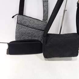 Skims Cosmetic Bag & Pair of Quilted Crossbody Bags Bundle alternative image