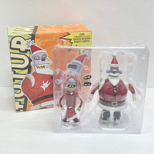 2008 Toynami SDCC Convention Exclusive Futurama Santa Bender & Robot Santa image number 1