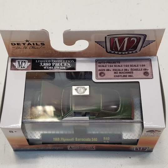 2016 Auto Projects Diecast 1969 Plymouth Barracuda 340 /3880 NIP image number 5
