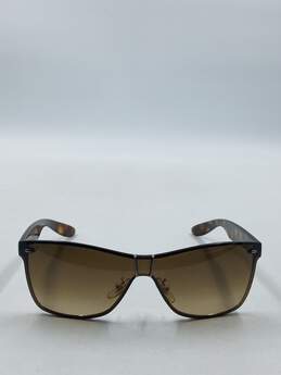 Ray-Ban Tortoise Tinted Browline Sunglasses alternative image
