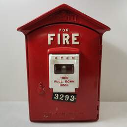 Gamewell Red Fire Alarm Box No Key Parts/Repair