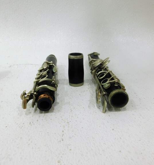 VNTG L. Lebret Brand Wooden B Flat Clarinet w/ Case and Accessories (Parts and Repair) image number 5