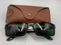 Mens RB4151 Green Lens UV Protection Wayfarer Sunglasses J-0541822-F