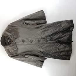 DKNY Women Grey  Mid-Trench Coat XS