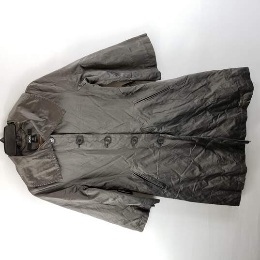 DKNY Women Grey  Mid-Trench Coat XS image number 1