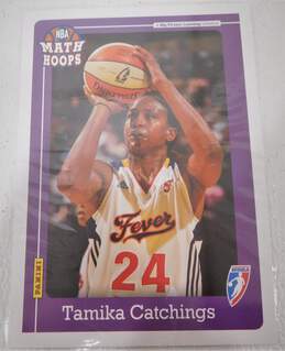 2012 Tamika Catchings Panini Math Hoops 5x7 Basketball Card Indiana Fever