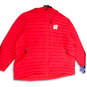 Mens Red Wisconsin Badgers Long Sleeve Hooded Full-Zip Jacket Size 6XL image number 1