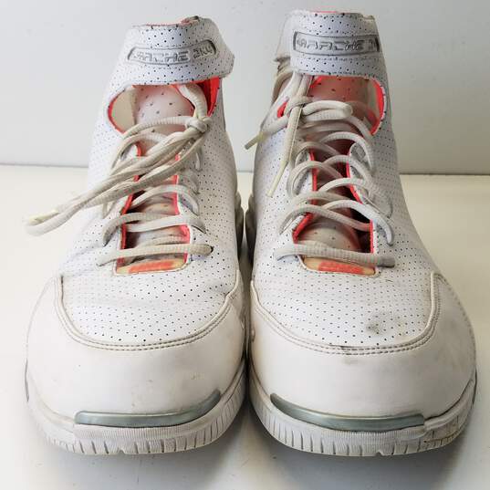 Nike Zoom Huarache 2K4 White Hot Lava Sneakers 308475-102 Size 13 image number 4