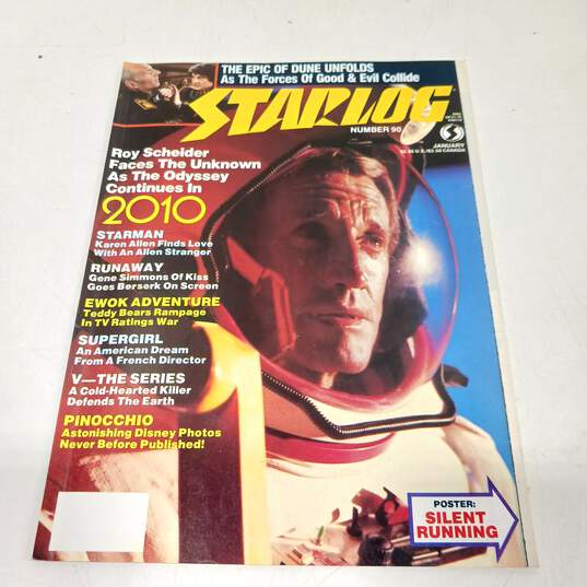 Vintage Lot STARLOG Sci-Fi  Star Wars, Star Trek Magazines image number 3