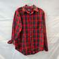 Sir Pendleton Long Sleeve Button Up Wool Flannel Shirt Size L image number 1