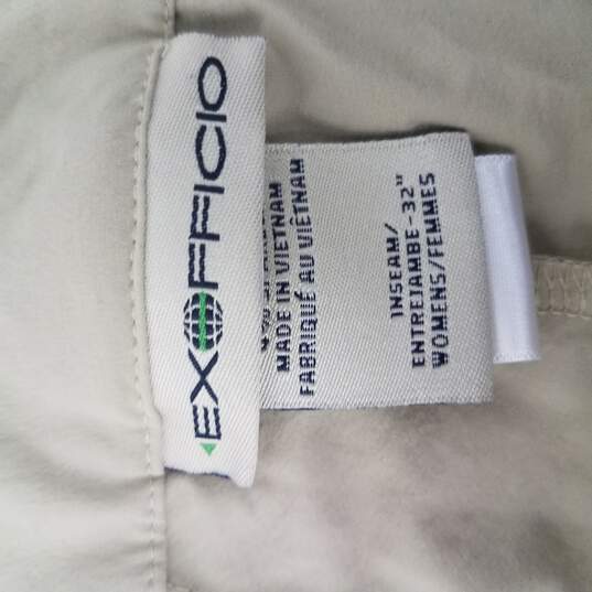Women's EXOFFICIO Pants Tan Size 8 image number 3