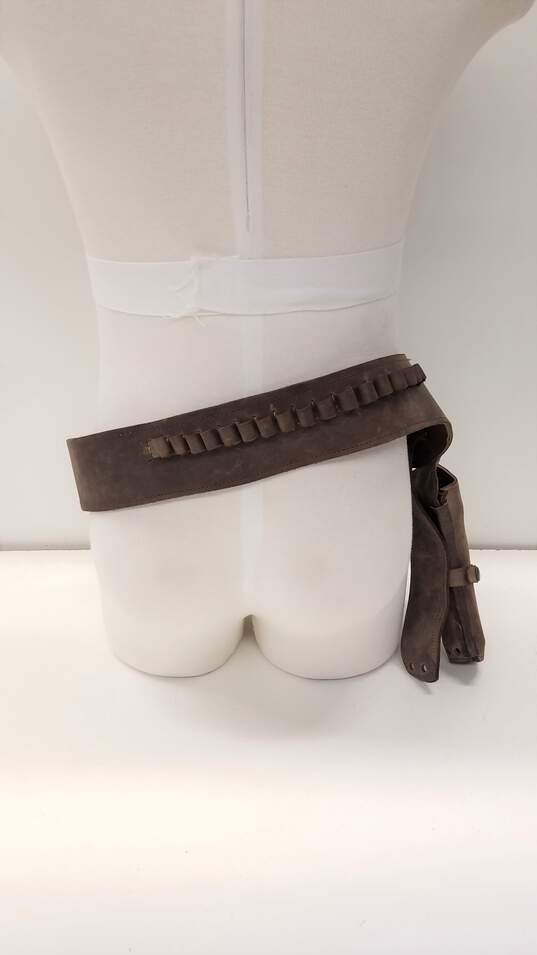 Unbranded Men's Gun Belt and Holster Made in Mexico image number 3