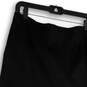 Womens Black Pleated Straight Leg Elastic Waist Pull-On Flared Skirt Sz 10 image number 3
