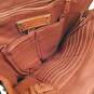 Fossil Leather North South Crossbody Terracotta image number 4