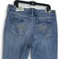 NWT Seven7 Womens Blue Denim Medium Wash Limited Edition Straight Jeans Size 16 image number 4