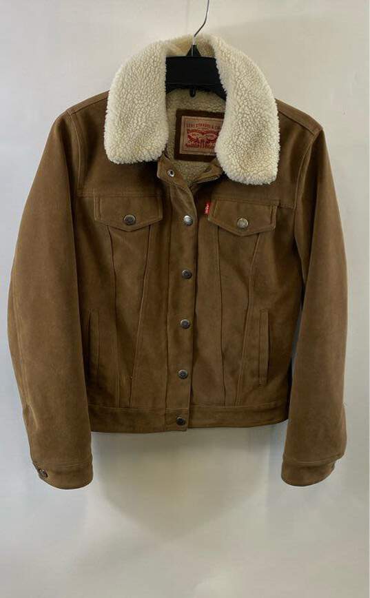 Levi's Brown Jacket - Size X Small image number 1