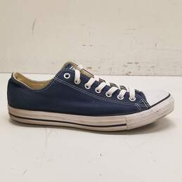 Converse All Stars Canvas Low Sneakers Navy 10