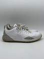 Mens Jordan ADG 3 CW7242-100 White Leather Lace Up Low Top Golf Shoes Sz 9 image number 3