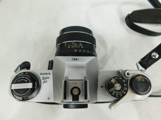 Asahi Pentax Spotmatic F 35mm Film Camera W/55mm Lens & Case image number 3