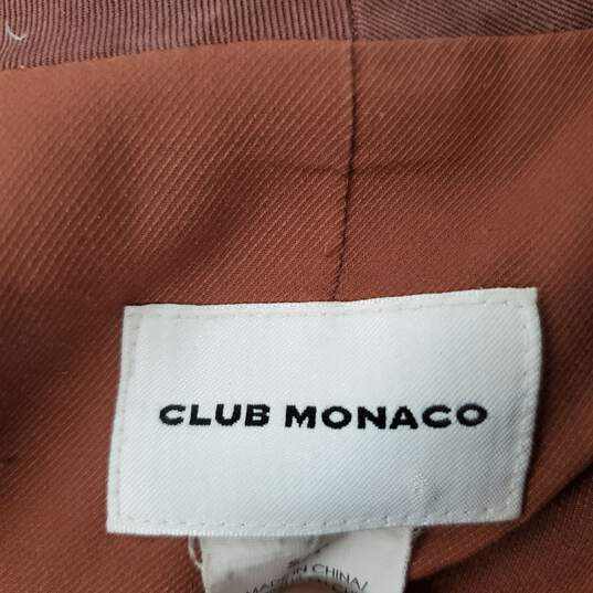 VTG Club Monaco WM's Open Salmon Color Military Jacket Size S/P image number 4