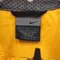 Nike Yellow Windbreaker Vest Men's Size L image number 3