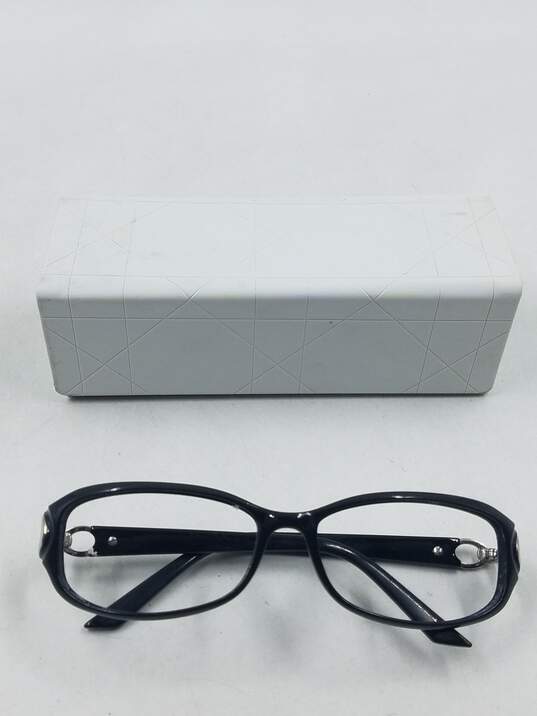 Dior Black Rectangle Eyeglasses image number 1