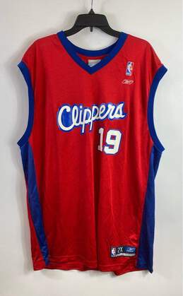 Reebok Red Clippers Jersey 8 - Size 2XL