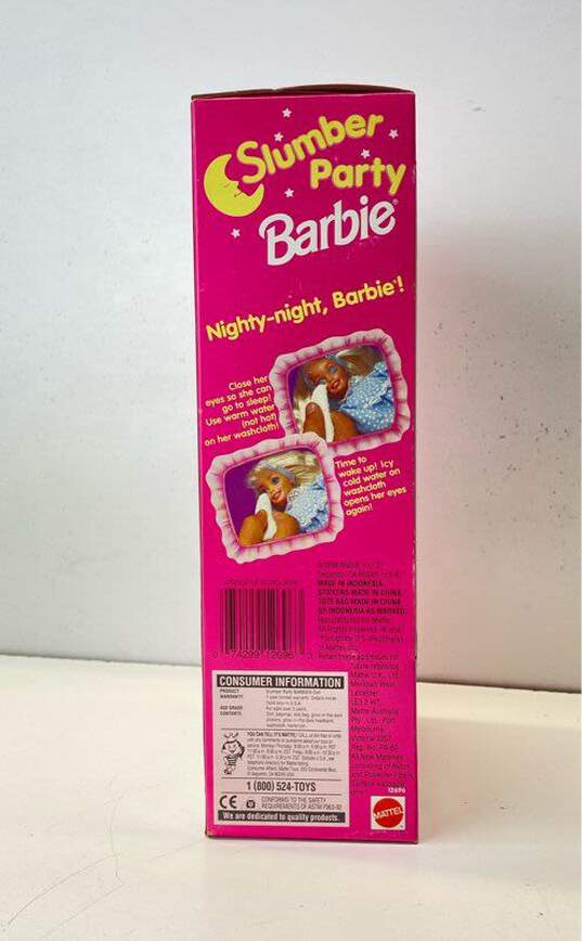 1994 Slumber Party Barbie Soft Body Doll #12696 New NRFB image number 5