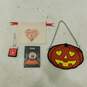 Harveys Halloween Pumpkin Jack O Lantern Coin Purse w/ Bonus Pin Charm & GC Bag image number 1