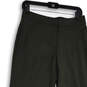 NWT Womens Gray Flat Front Welt Pocket Straight Leg Ankle Pants Size 6P image number 3