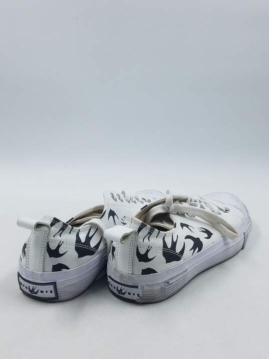 Authentic McQ Alexander McQueen White Swallow Sneaker W 8 image number 4