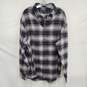 Pendleton MN's Gray Plaid 100% Virgin Wool Long Sleeve Shirt Size XXL image number 1