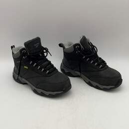 Reebok Mens Beamer RB1067 Black Leather Waterproof Steel Toe Work Boots Size 4.5 alternative image