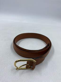 Yves Saint Laurent Brown Belt - Size One Size