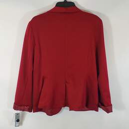 APT 9 Women Red Blazer Jacket XL  NWT alternative image