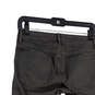 NWT Womens Gray Denim Medium Wash 5-Pocket Design Skinny Leg Jeans Size 27 image number 4