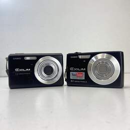 Casio Exilim Compact Digital Camera Lot of 2