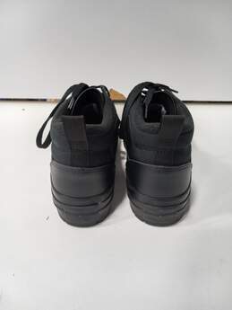 Converse Men's Black Leather High Top Shoes Size 10 alternative image