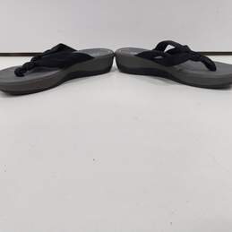 Clarks Women's Black Cloudsteppers Sandals Size 8 alternative image