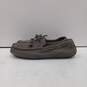 Ugg Men's Shearling-Lined Gray Suede Driving Moccasins Size 9 image number 2