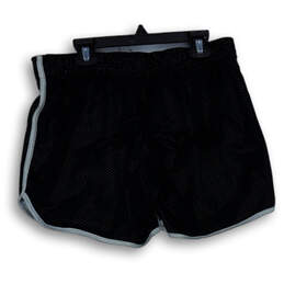Women's Black Drawstring Elastic Waist Athletic Shorts Size Small alternative image