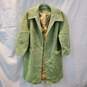 Unbranded Green Knit Overcoat No Size Tag image number 1
