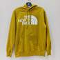 Women's The North Face Yellow Hoodie Sz M image number 1