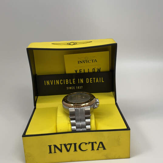 Designer Invicta 29817 Two-Tone Chronograph Dial Analog Wristwatch With Box image number 2