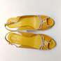 Cole Haan Women's Air Margot Bow SGII Yellow Patent Leather Size 6 image number 5