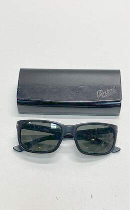 Persol PO3048S Rectangular Sunglasses Black One Size