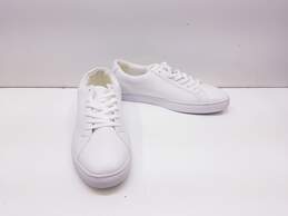 Clsc Classic Leather Lace Up Sneakers White 12