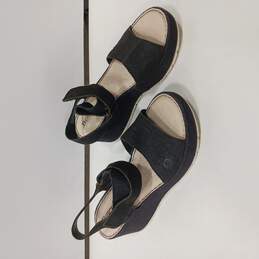 Born Black Sandals Women's Size 7 M alternative image