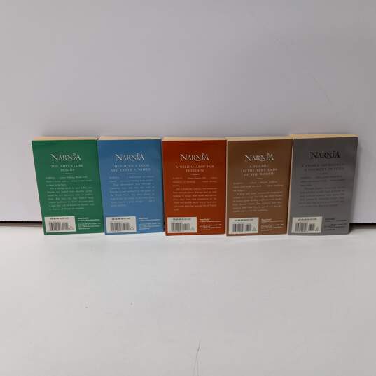 The Chronicles of Narnia 1,2,3,5, & 6 Paperback Books image number 2