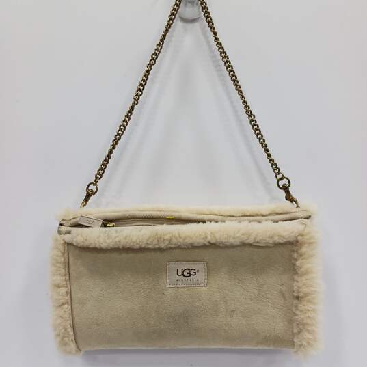 UGG Women's Tan Suede Purse image number 1